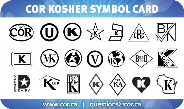 Cor Kosher Symbol Card Title Image