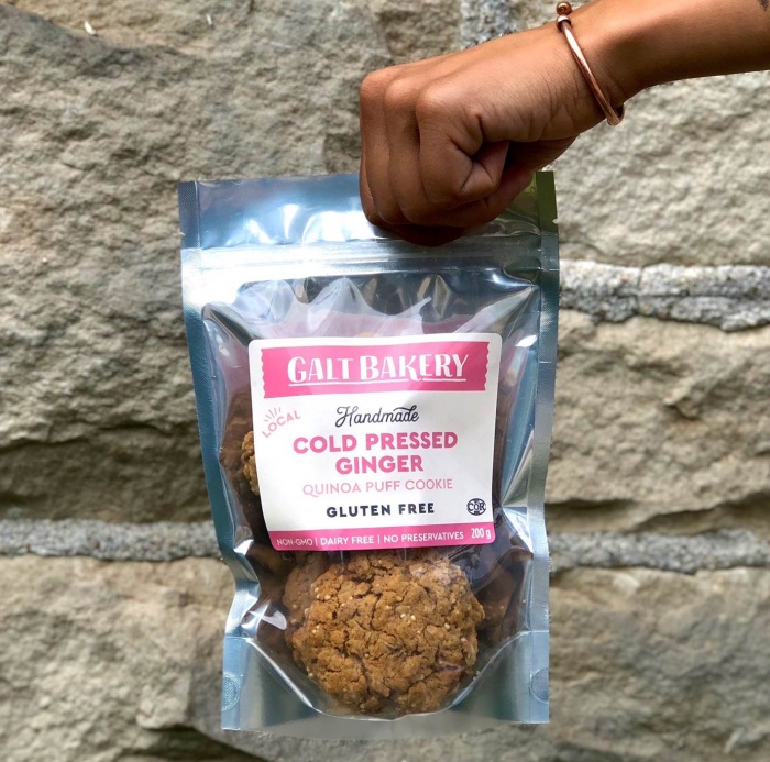 Galt Bakery’s New Cor Certified Quinoa Puff Cookies Taste Like Home Title Image
